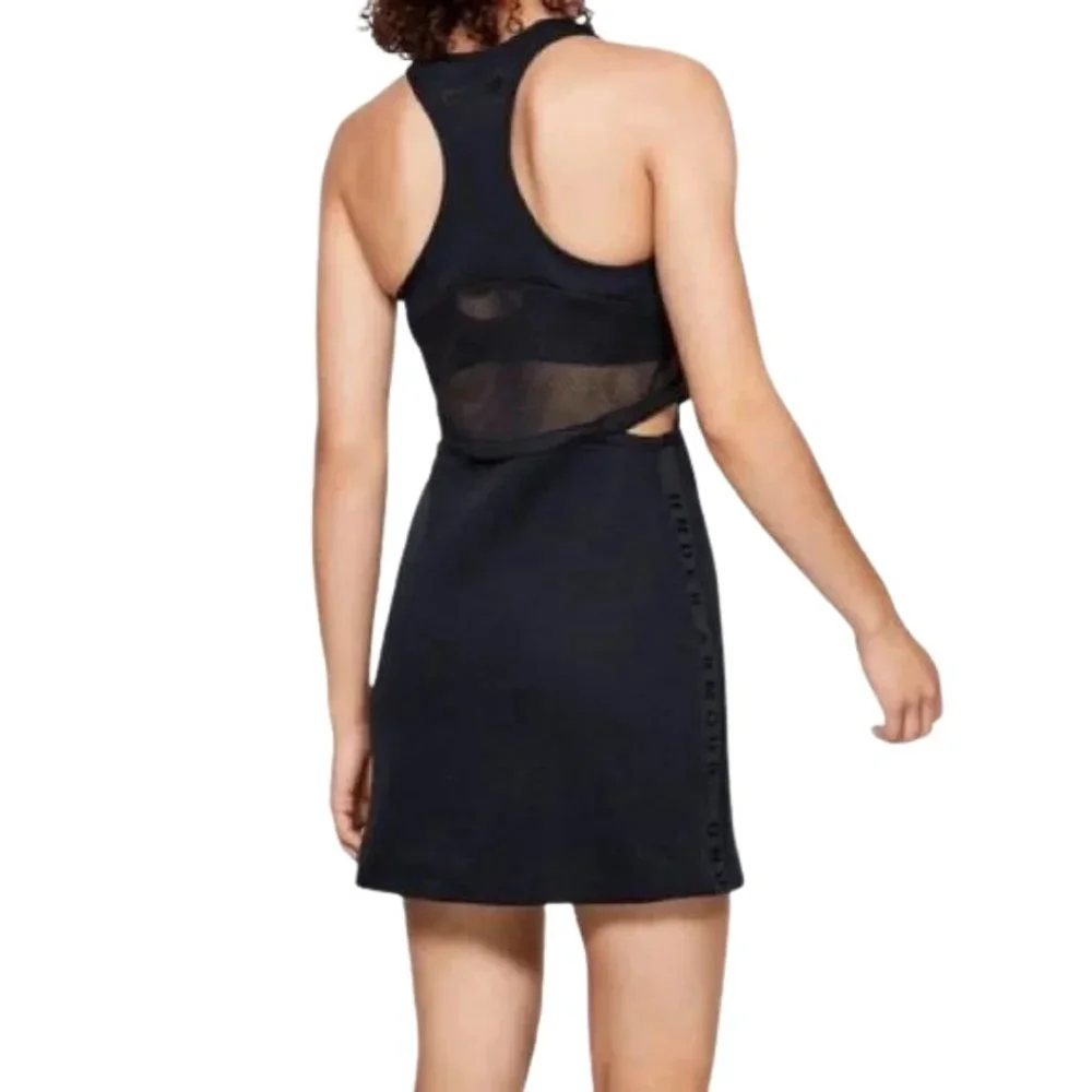 UNDER ARMOUR | Move Light Black Athletic Neoprene Cutout Dress | Size XS - Picture 4 of 5